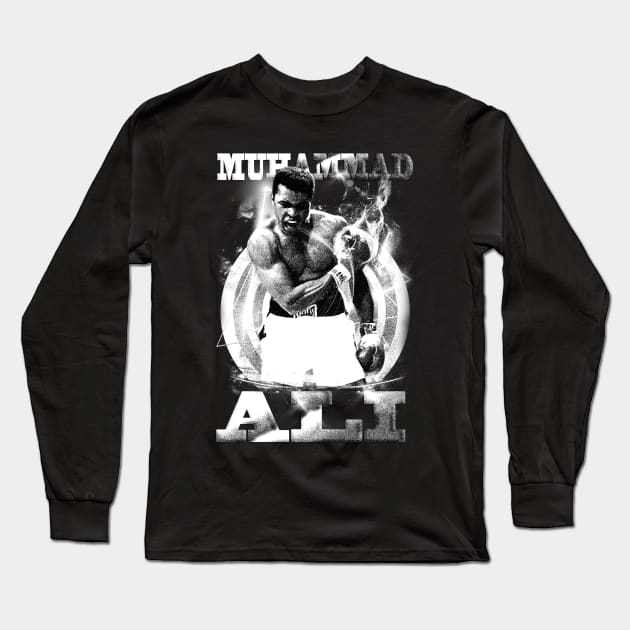 Muhammad Ali Long Sleeve T-Shirt by Horror'movieaddict